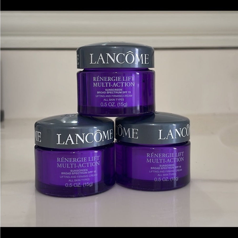 3X Lancome Renergie Lift Multi-Action SPF15, sold